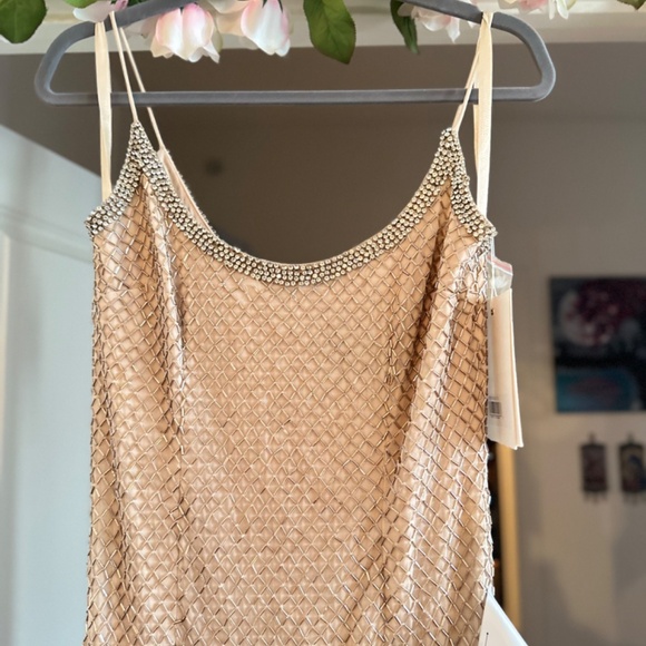 Mac Duggal Beaded Maxi Evening Gown - Picture 8 of 11